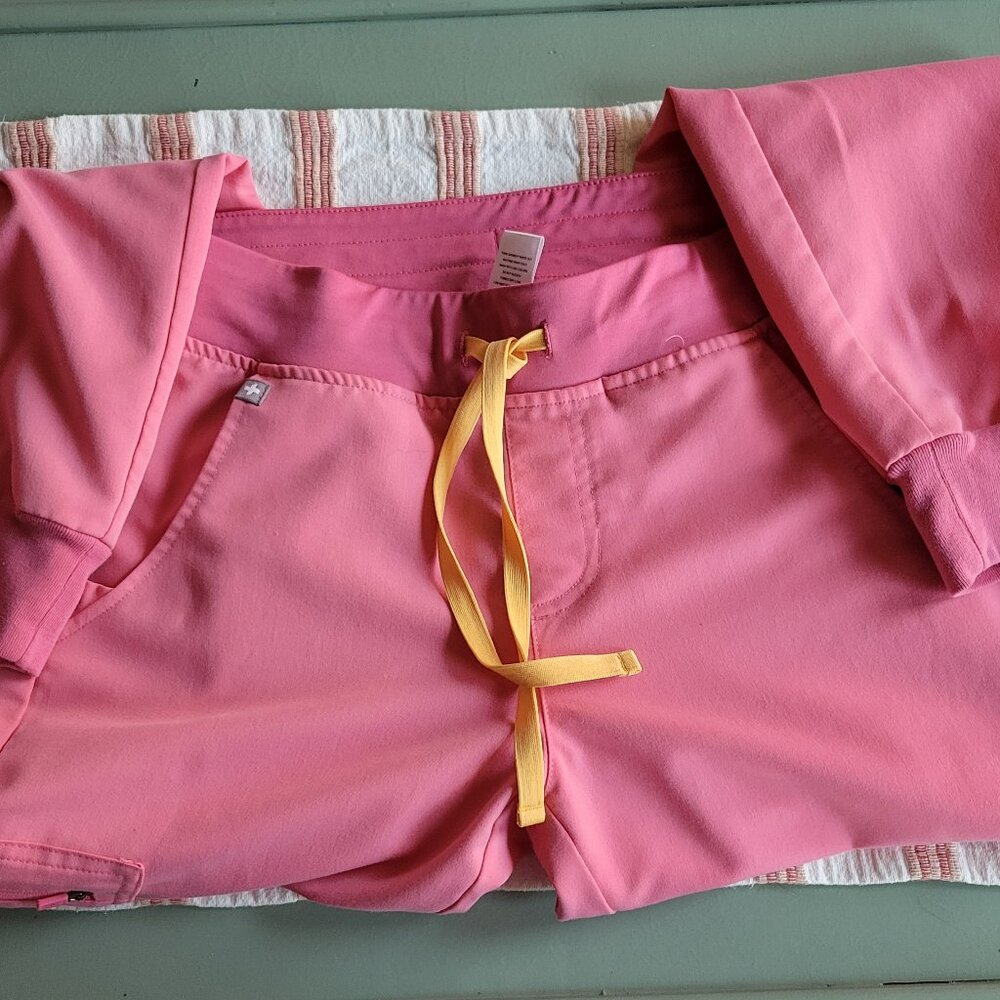 Neon Pink Limited Edition FIGS Joggers